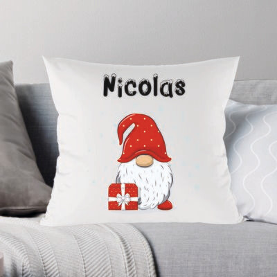 Perna personalizata de craciun cu nume