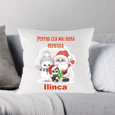 Perna personalizata cu nume - pentru cea mai buna nepotica