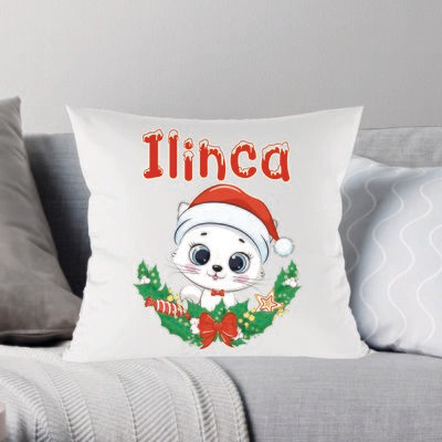 Perna personalizata de craciun cu nume