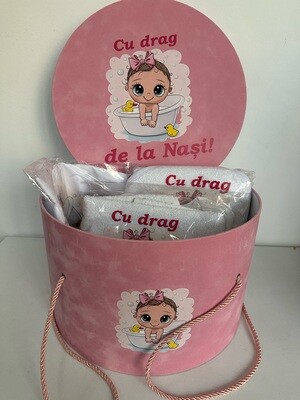 Trusou Botez Fetiță -  cu Cutie