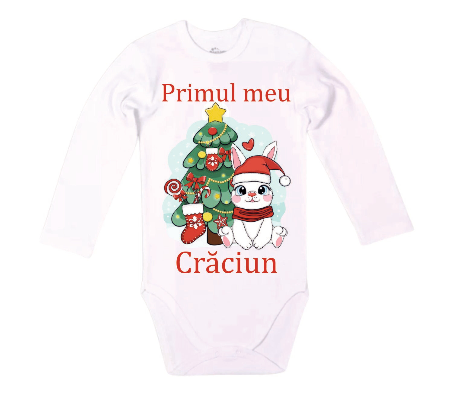 Body bebelus Primul meu Crăciun -5