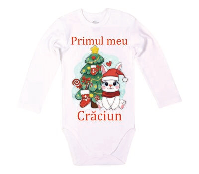 Body bebelus Primul meu Craciun -5