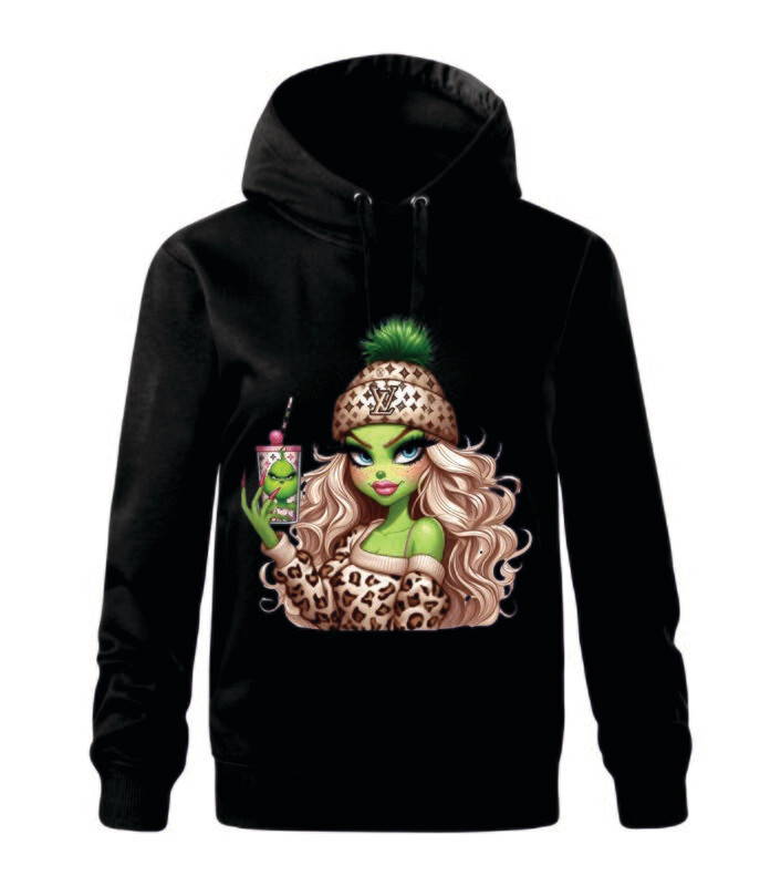 Hanorac femei - Grinch diva