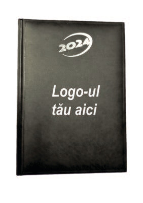 Agendă datată 2025 personalizată cu logo