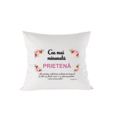 Pernă „Cea mai minunată prietenă”
