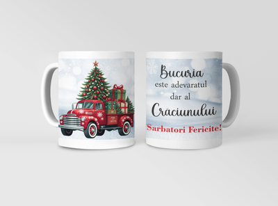 Cana „Bucuria este adevăratul dar al Crăciunului” – Cadou cu suflet pentru o sărbătoare plină de emoție