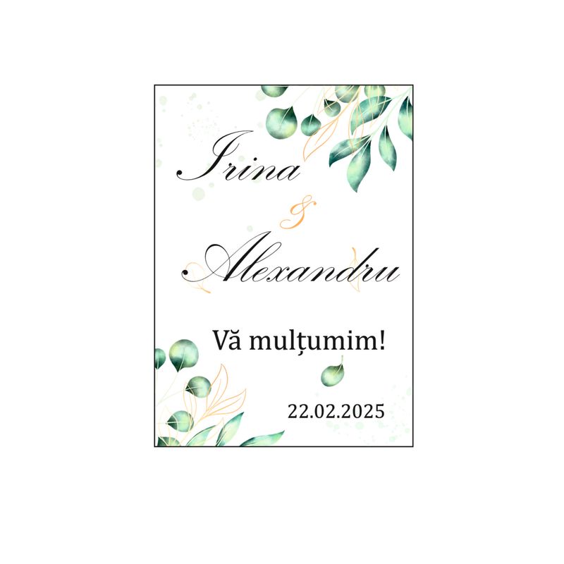 Eticheta autoadeziva personalizata Olive