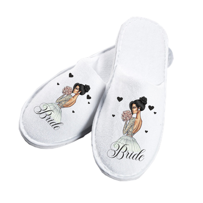 Papuci Mireasă „Bride” – Model 3 | Mărime Universală | Confortabili Papuci Mireasă „Bride” – Model 3 | Mărime Universală | Confortabili
