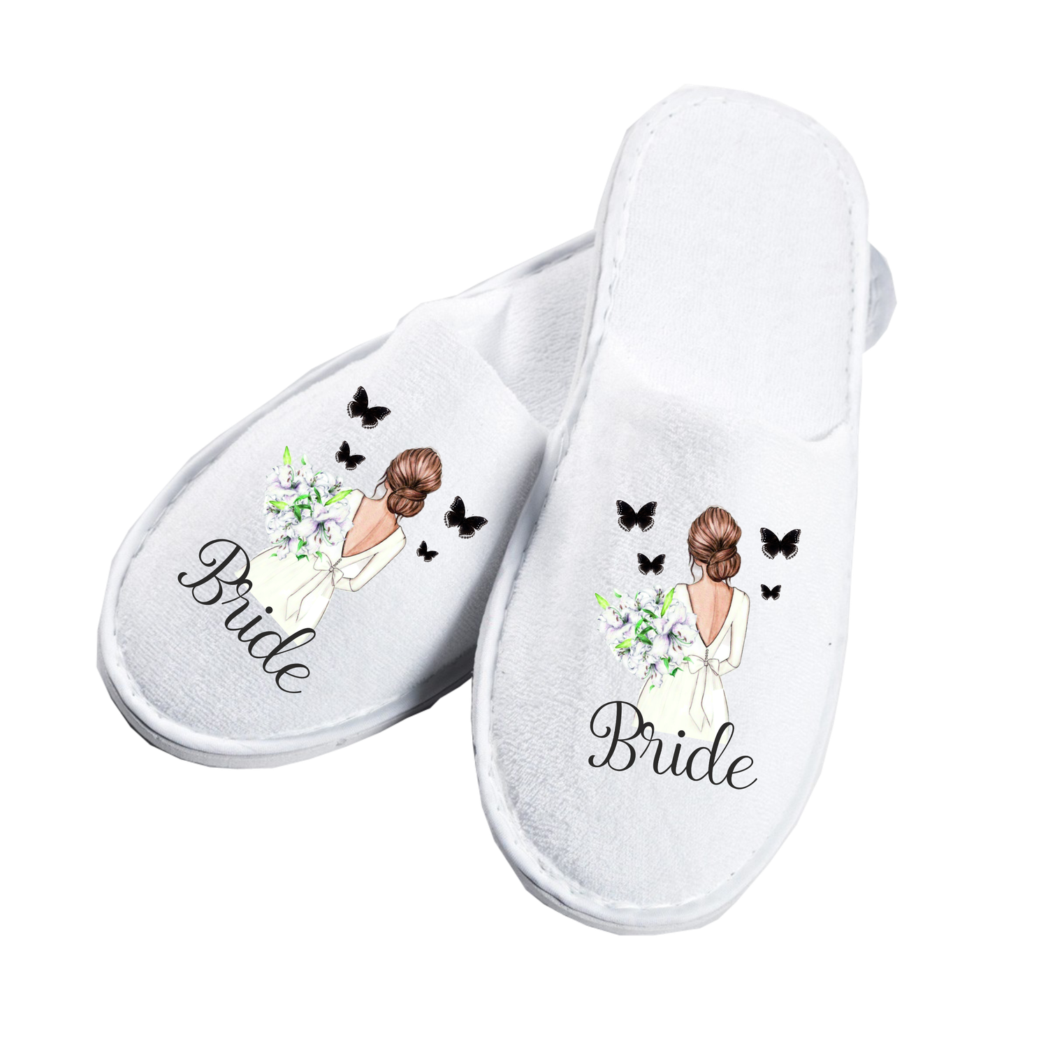 Papuci Mireasă „Bride” – Model 6 | Mărime Universală | Comozi