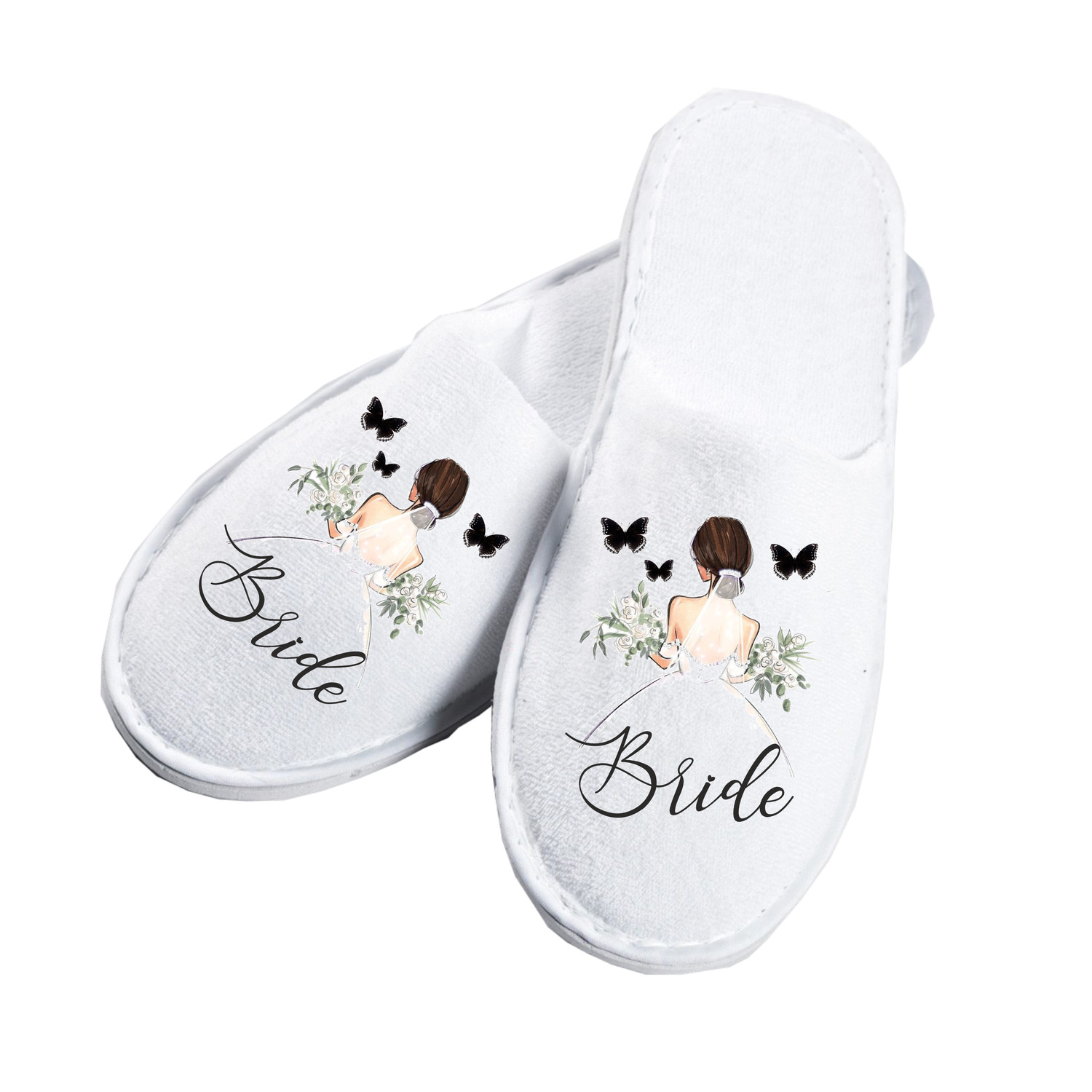 Papuci Mireasă „Bride” – Model 3 | Mărime Universală | Design Elegant