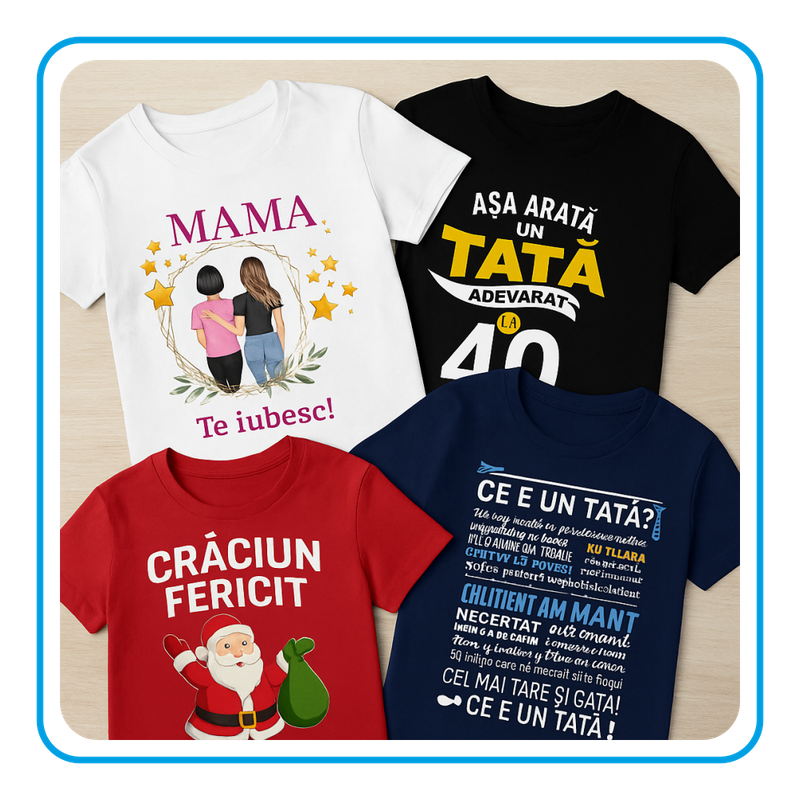 Tricouri personalizate