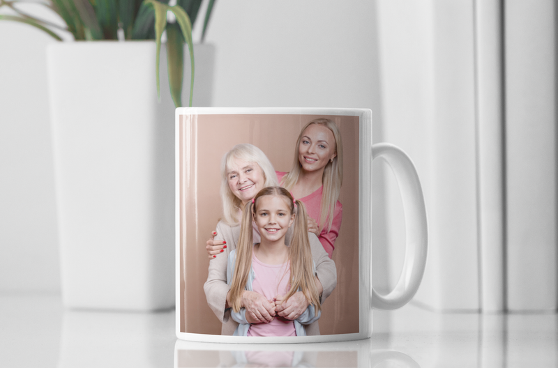 Cană personalizată cu 2 poze