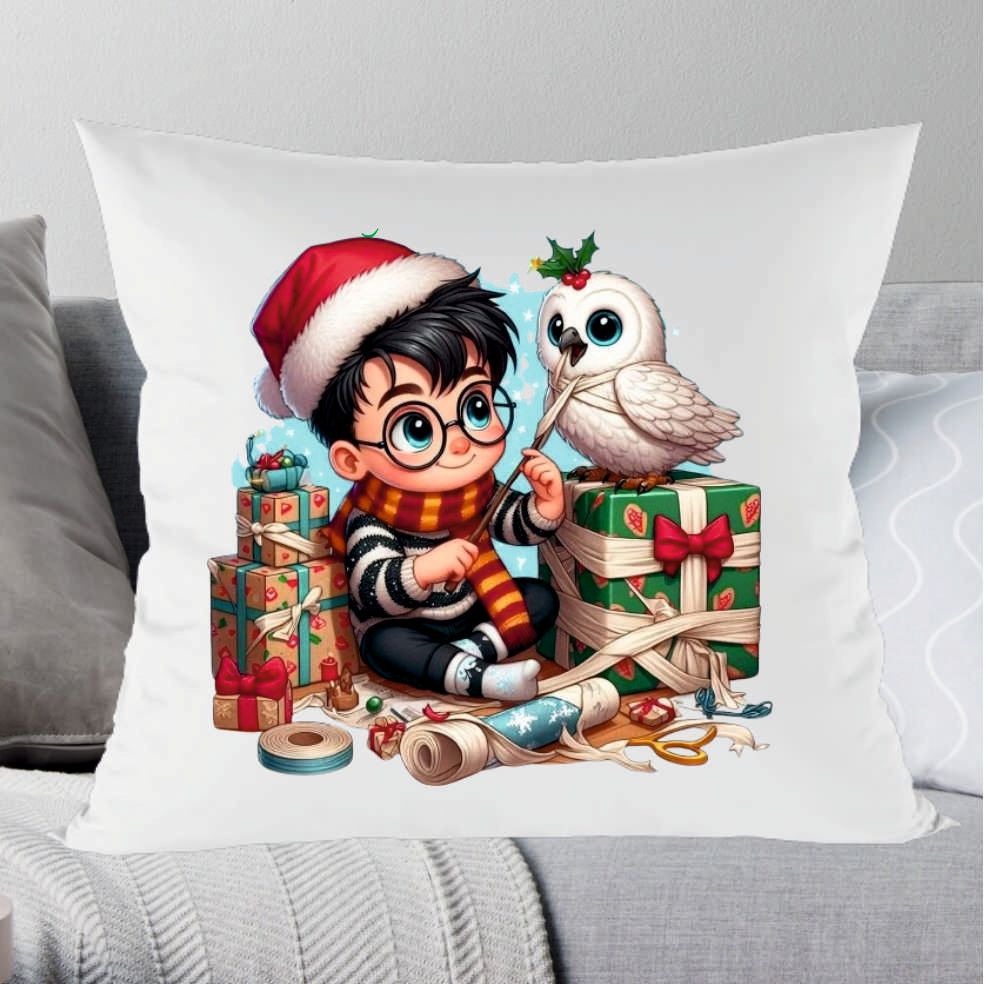Perna Harry Potter &amp; Hedwig – Magie de Crăciun și cadouri fermecate 🎁
