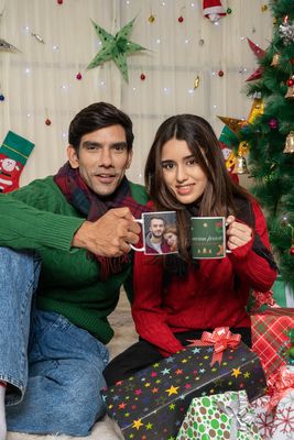 Cana personalizata cu poza si mesaj, motive de Craciun Cana personalizata cu poza si mesaj, motive de Craciun