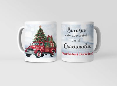 Cana „Bucuria este adevăratul dar al Crăciunului” – Cadou cu suflet pentru o sărbătoare plină de emoție
