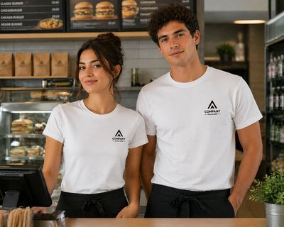 Tricou personalizat cu logo firma