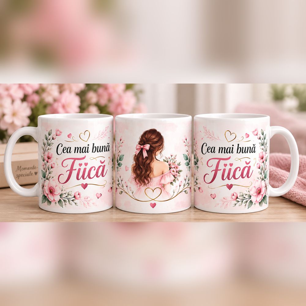 Cană „Cea mai bună fiică”