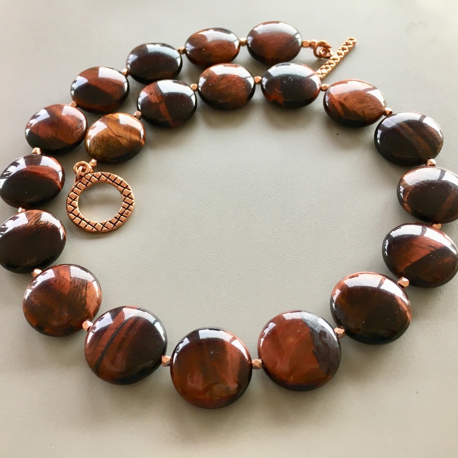 Red Tiger Eye Necklace