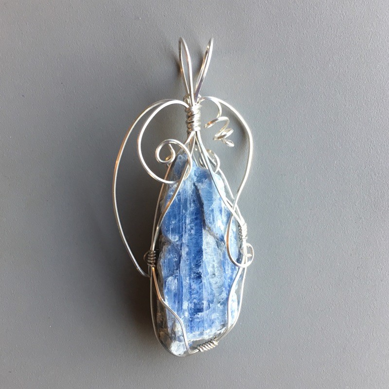 Kyanite Wrapped Pedant