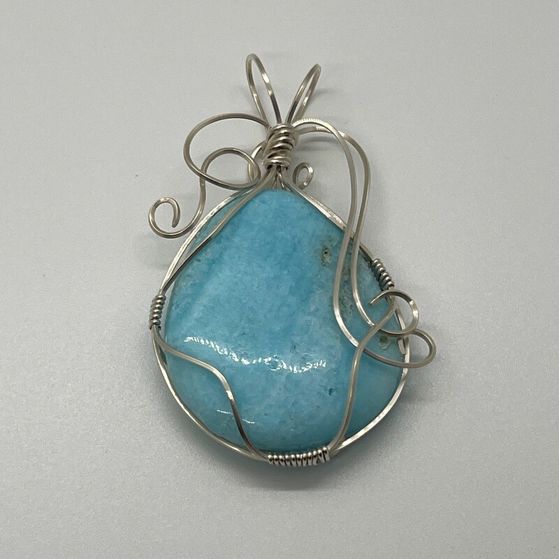 Blue Dyed Agate