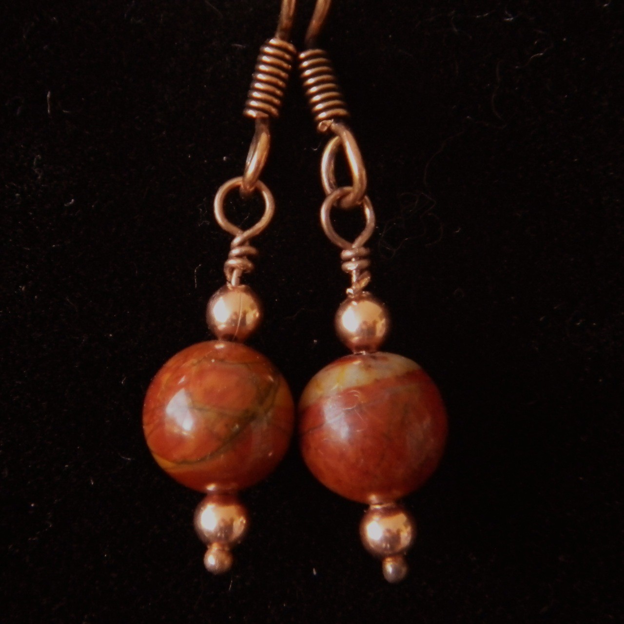 Picasso Jasper Earrings
