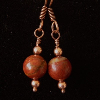 Picasso Jasper Earrings