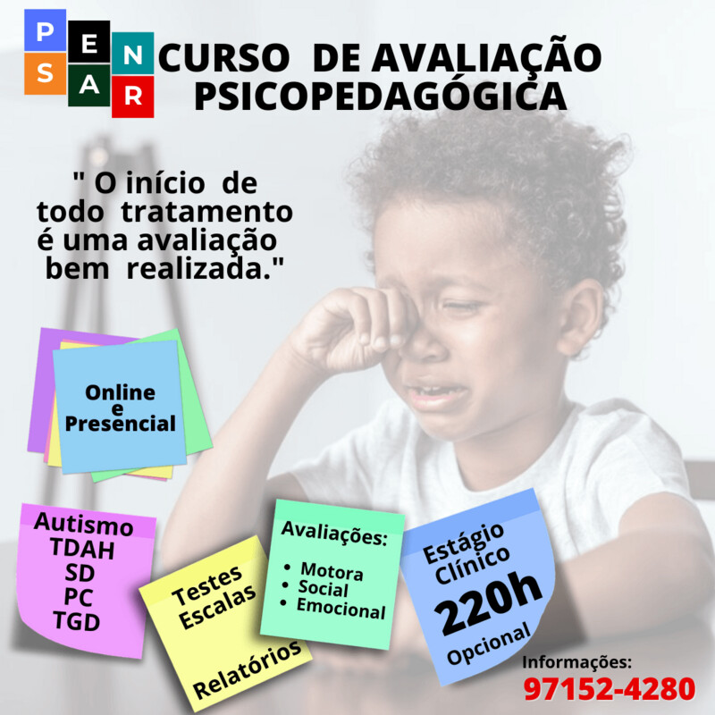 Curso: Avaliação Psicopedagógica