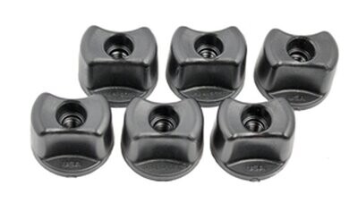 Convertible Knobs, 1/4-20 Threads, 6 pack