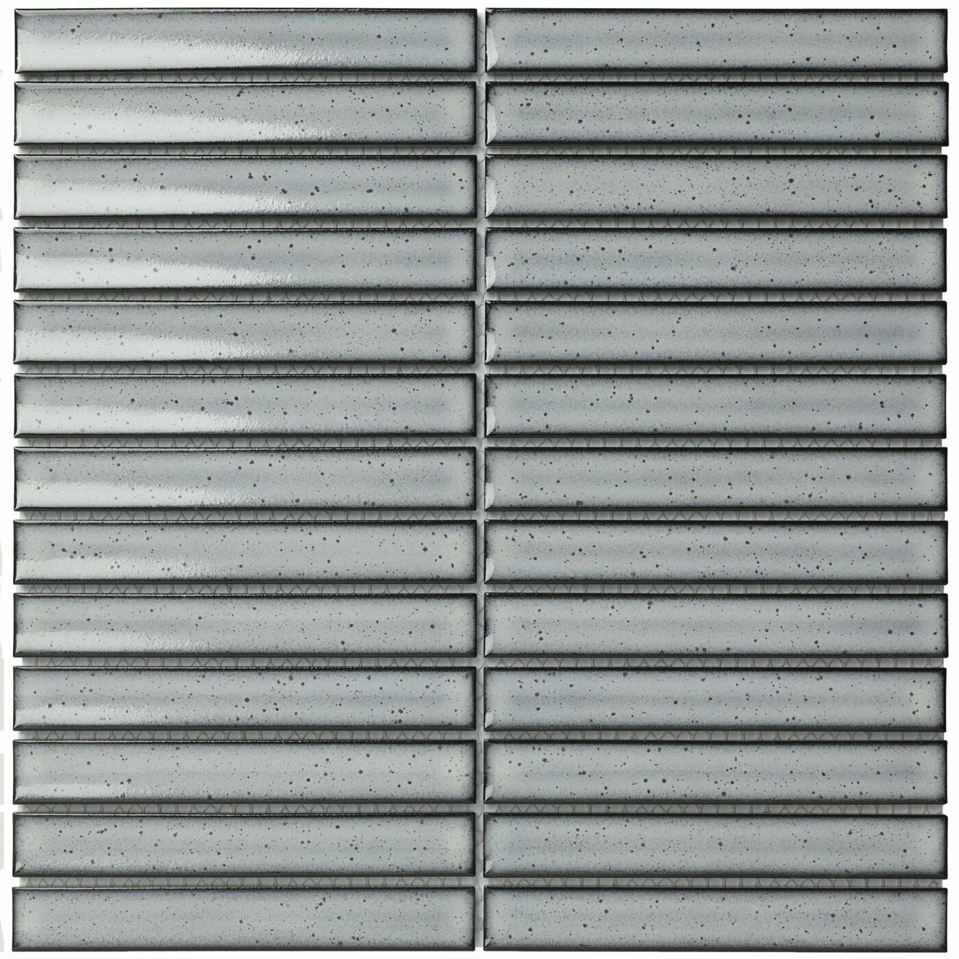 Kit Kat Oslo Gris Gloss Mosaic Tile