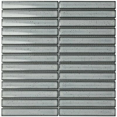 Kit Kat Oslo Gris Gloss Mosaic Tile