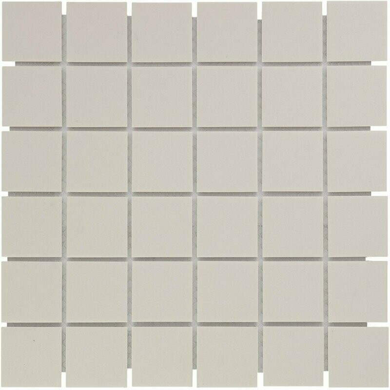 City Square Off White 48x48mm R11 Mosaic