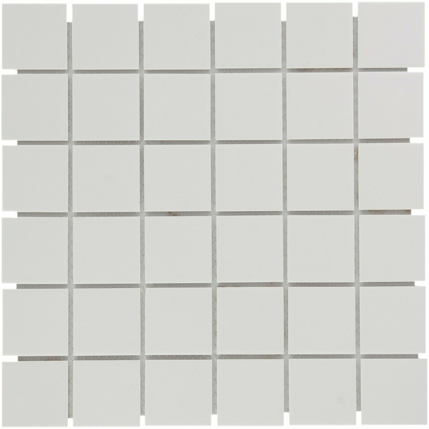 City Square White 48x48mm R11 Mosaic