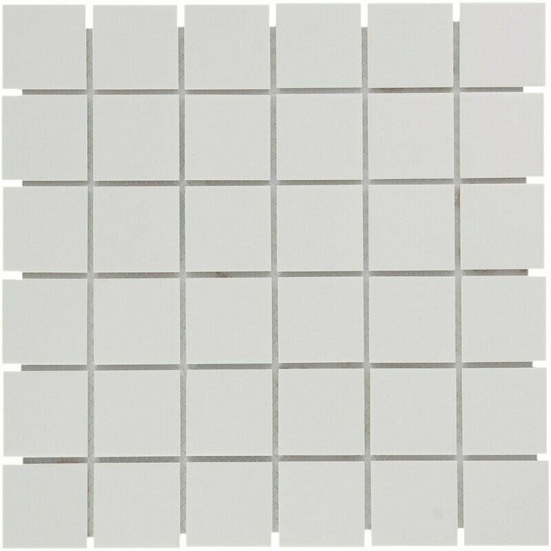 City Square White 48x48mm R11 Mosaic
