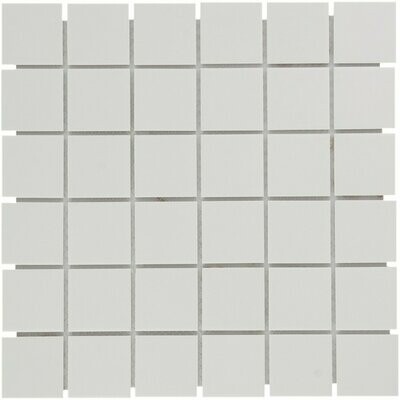 City Square White 48x48mm R11 Mosaic