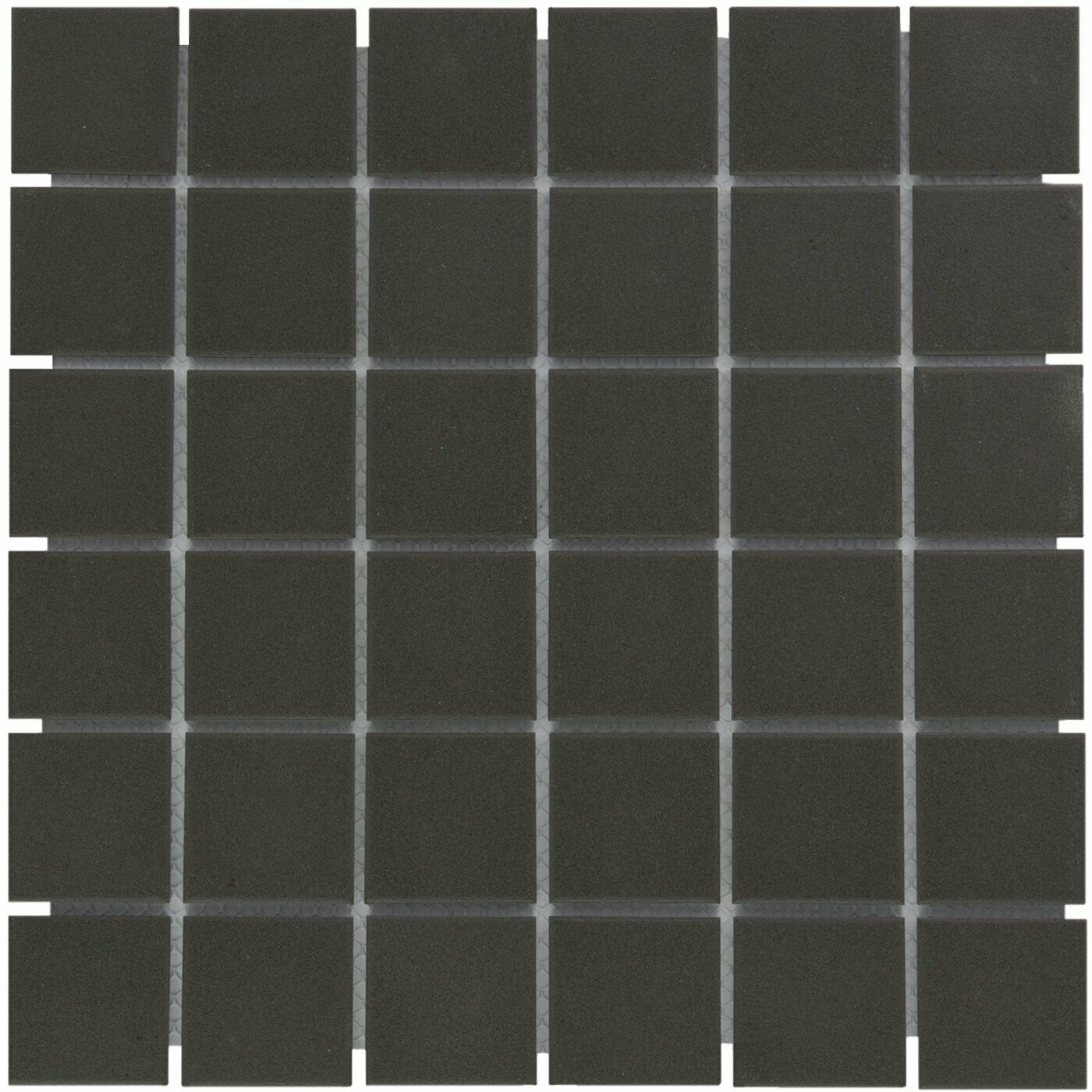 City Square Black 48x48mm R11 Mosaic