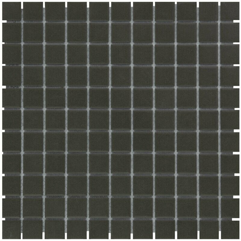 City Square Black 23x23mm R11 Mosaic