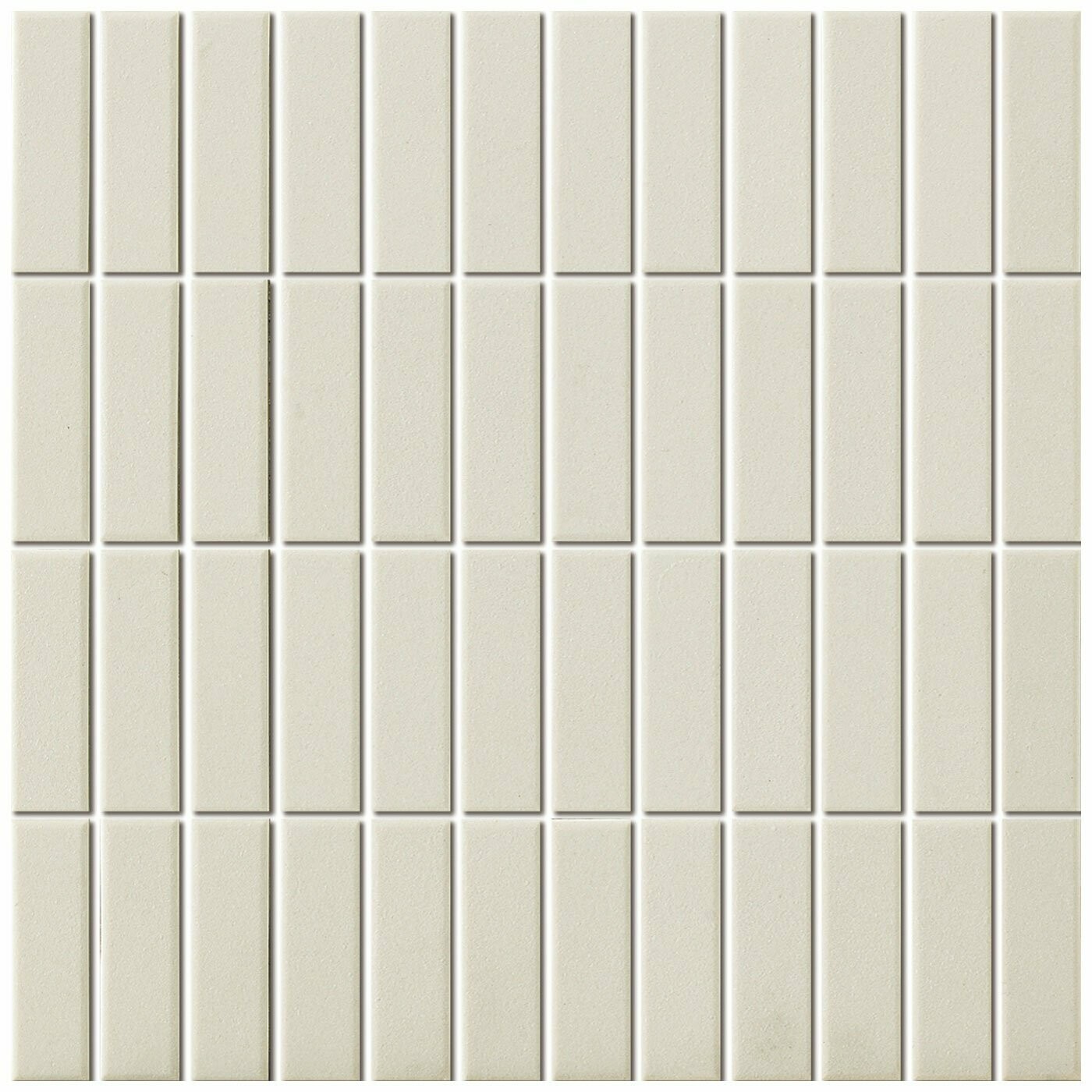 City Brick Off White 73x23mm R11 Mosaic