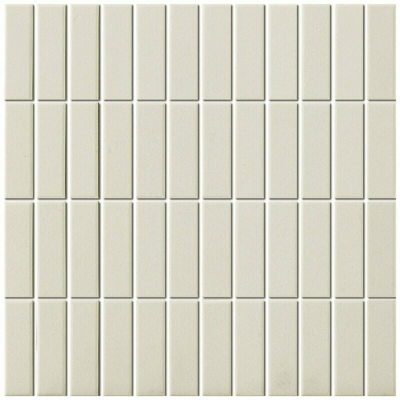City Brick Off White 73x23mm R11 Mosaic