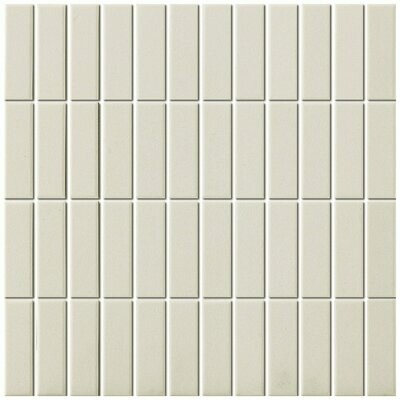 City Brick Off White 73x23mm R11 Mosaic