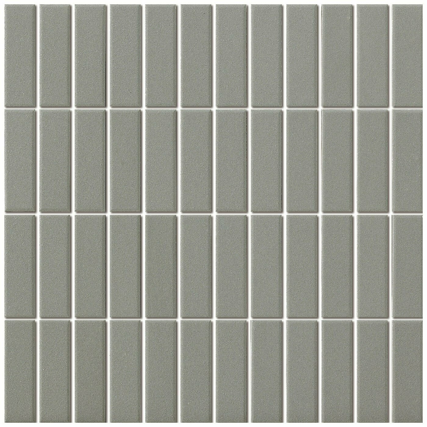 City Brick Dark Grey 73x23mm R11 Mosaic