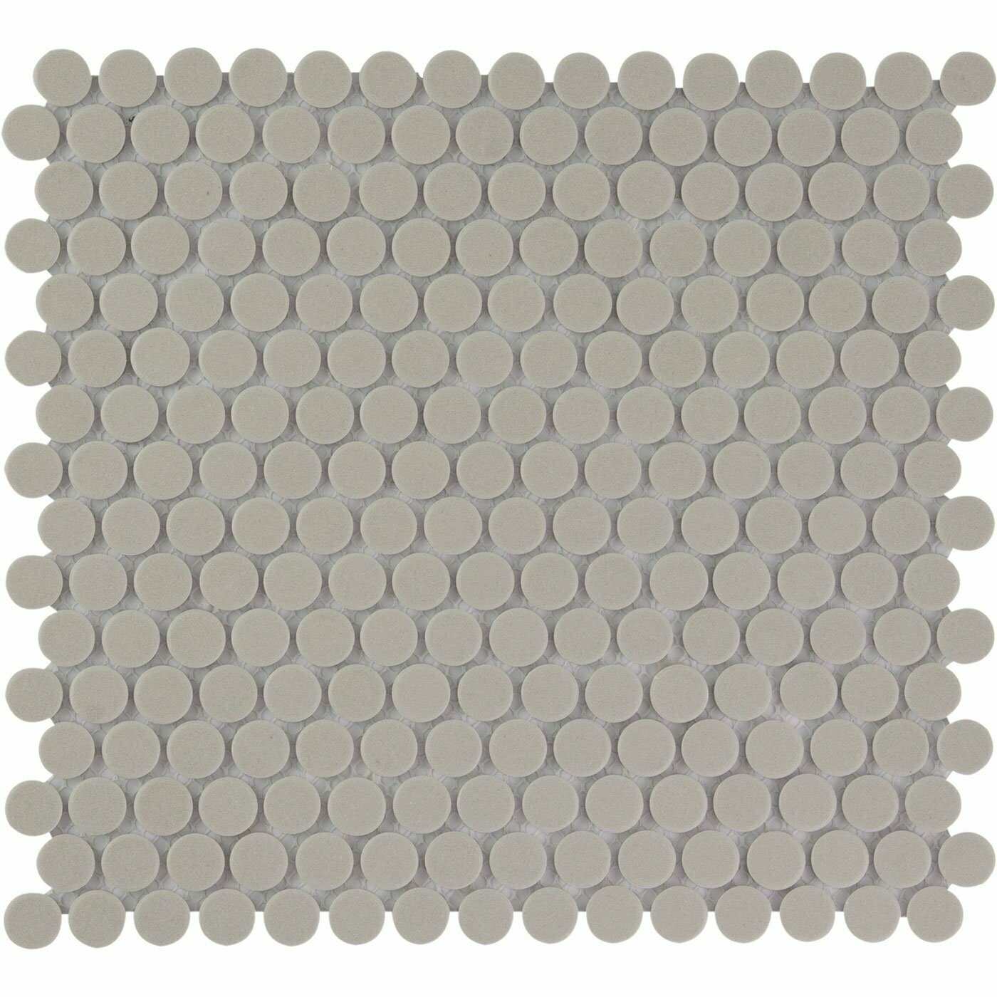 City Dots Grey 19mm Matt R11 Mosaic