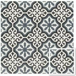 Twenties Renassiance Black 200x200 Matt R10 PTV36+