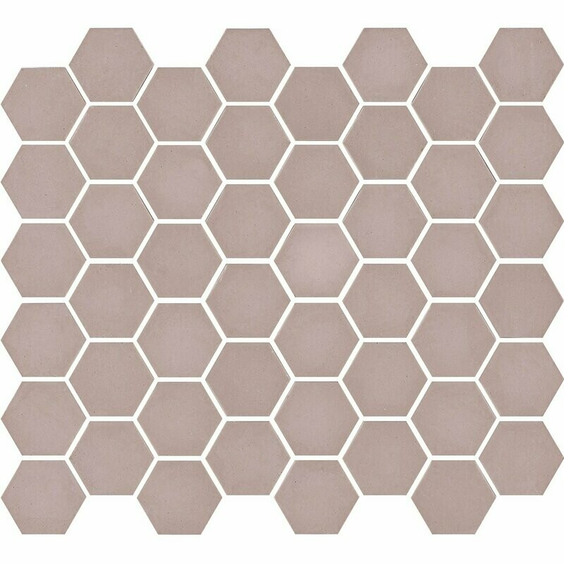 Microhex Pink Matt Mosaic