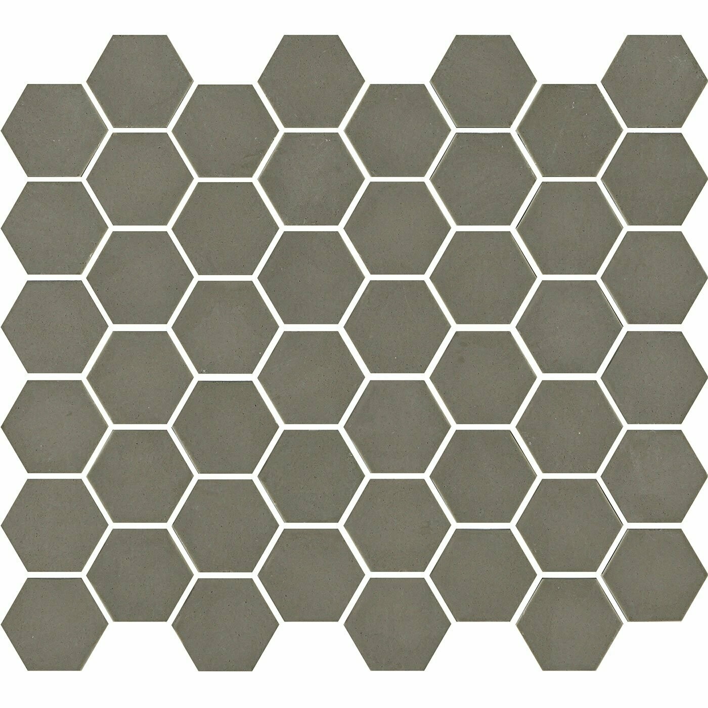 Microhex Taupe Matt Mosaic