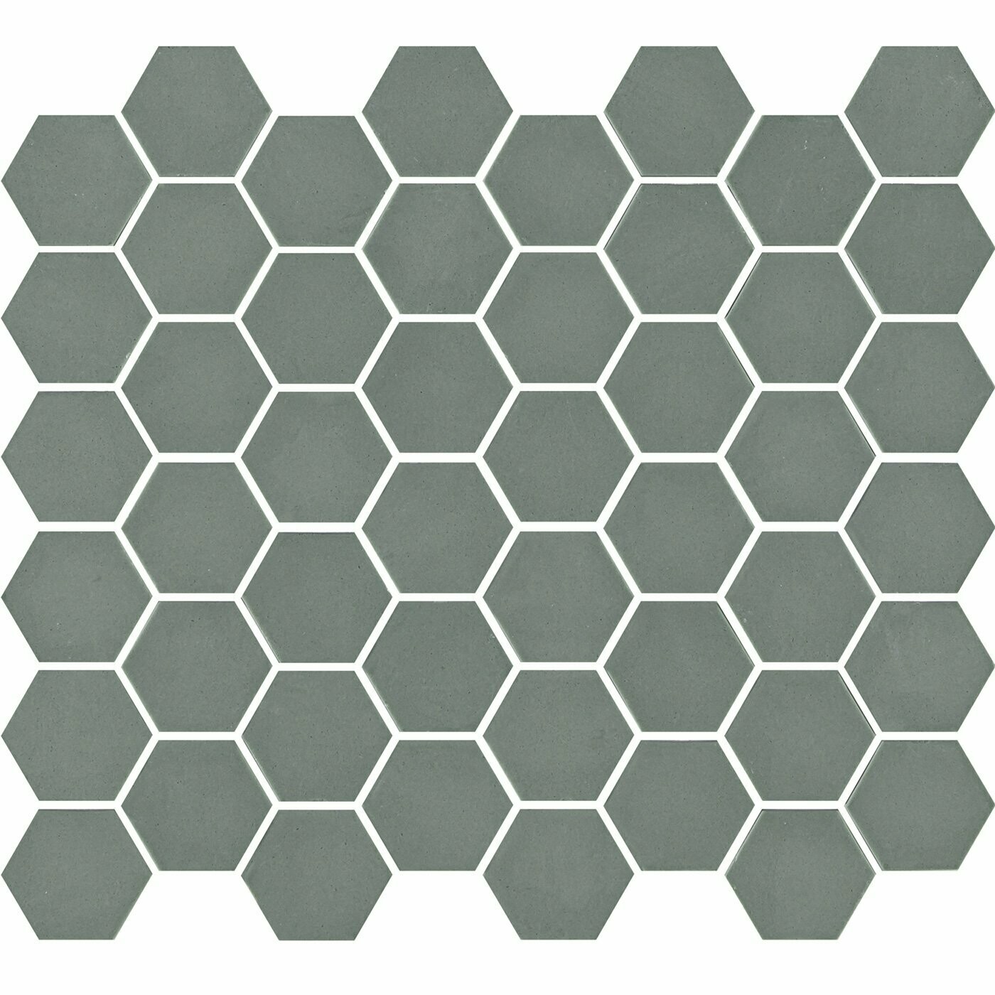 Microhex Green Matt Mosaic
