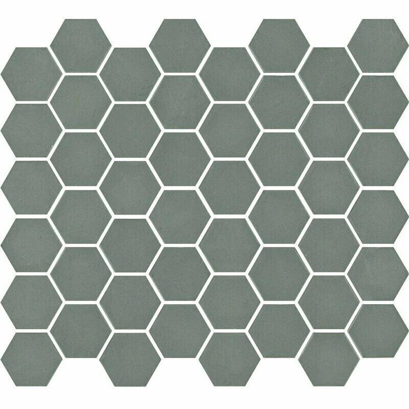 Microhex Green Matt Mosaic
