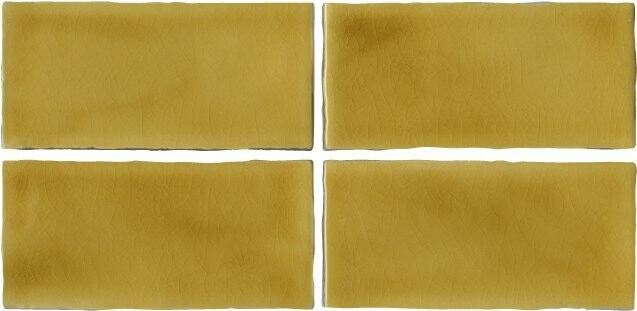Faro Mustard Craquel Gloss 130x65