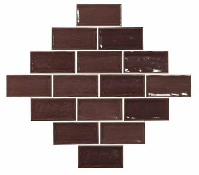 Soho Burgandy 150x75 Gloss