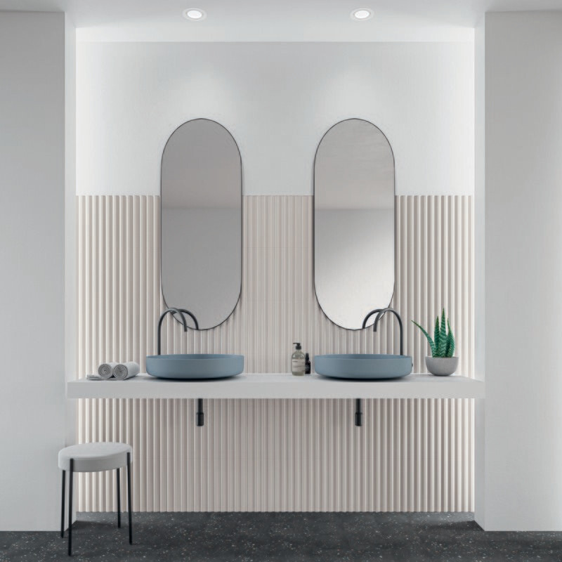 3D Linear Cream Matt 300x75mm