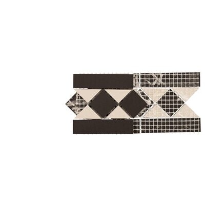 Victorian Mono Mosaic Border 285x93 Matt PTV36+